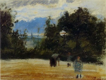  Lear Art - the clearing Camille Pissarro